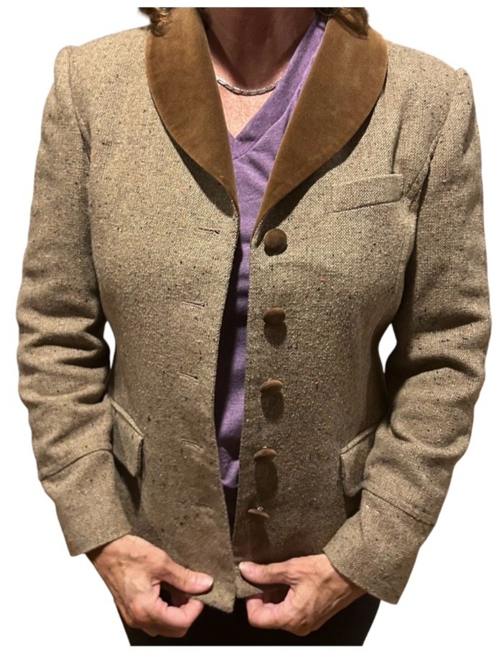 Together! Brown and Tan Jacket